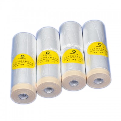 Hot Sale Efficient Painting Protective Pre-Taped Masking Film