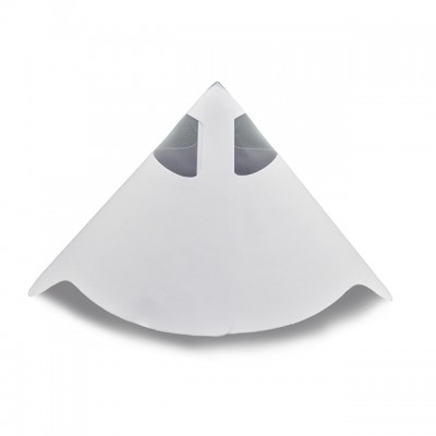 High Quality Paper White Color Cone Funnel for Paint Filltering